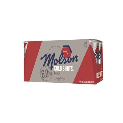 Molson Cold Shots 8C – Urban Cellars Moose Jaw