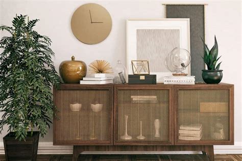 How To Decorate A Sideboard Shelly Lighting