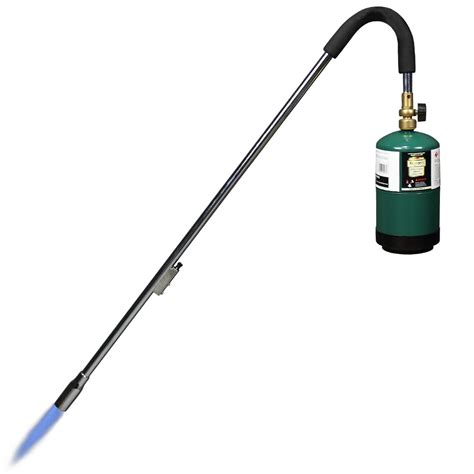 KOMAN Weed torch Propane Burner,35" long arm,Fuel by 1LB Propane Gas Cylinder/5-40LB Propane ...