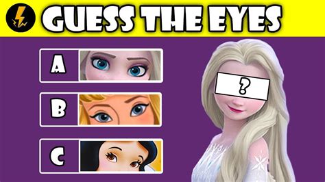 Guess The Disney Princess By Their Eyes Disney Character Quiz