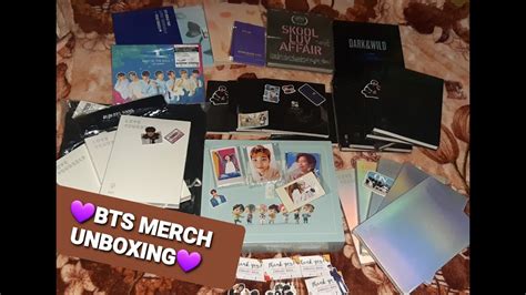 Bts Merch Unboxing Lkwbts Old Albums Bts Speak Yourself In London