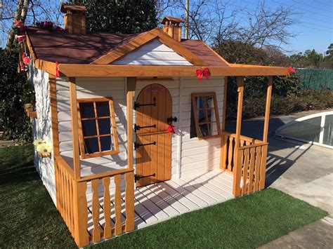 Sencillas Casas Para Niños De Madera