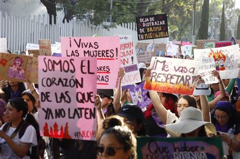 8 De Marzo Así Se Vivió La Marcha Feminista En Pachuca