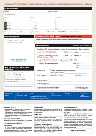 Fundamentals Of Instrumentation Process Control Plcs And Scada For