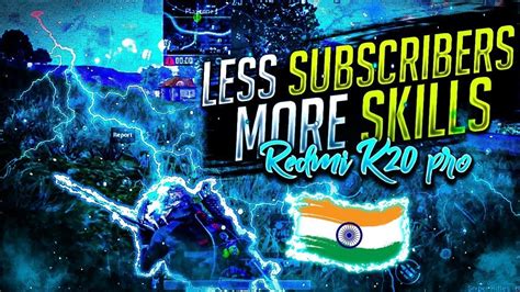 Less Subscribers But More Skills Redmi K Pro Pubg Test Smooth