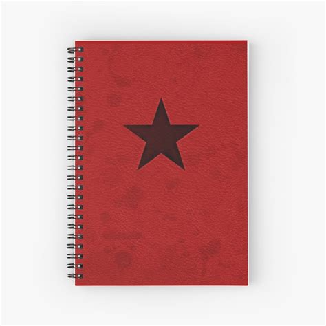 Winter Soldier Notebook Bright Spiral Notebook For Sale By