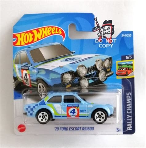 Hot Wheels 70 Ford Escort Rs1600 Rally Champs Świętochłowice Kup