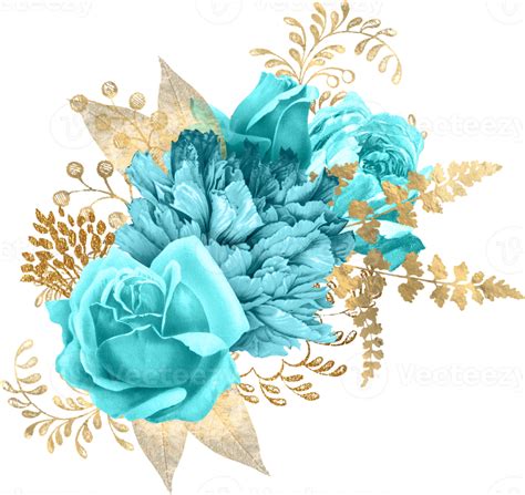 Bouquet Floral Aquarelle Png