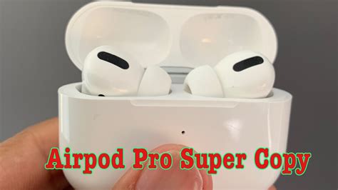 Unboxing AirPod Pro Super Copy Unboxing AirPod Pro Clones YouTube