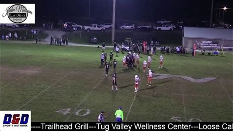 Friday Night Football Tolsia At Tug Valley Youtube