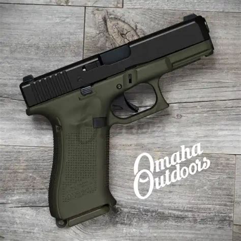 Glock X Od Green Round Elite Black Slide Omaha Outdoors