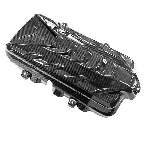 Chevrolet Corvette C8 Carbon Fiber Engine Cover Replacement