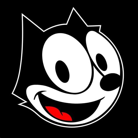 Felix The Cats Black And White Cartoon Felix