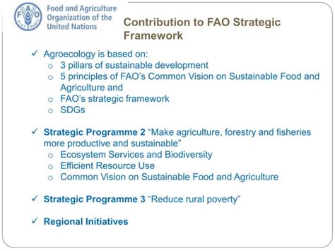 Agroecology In Fao Ppt