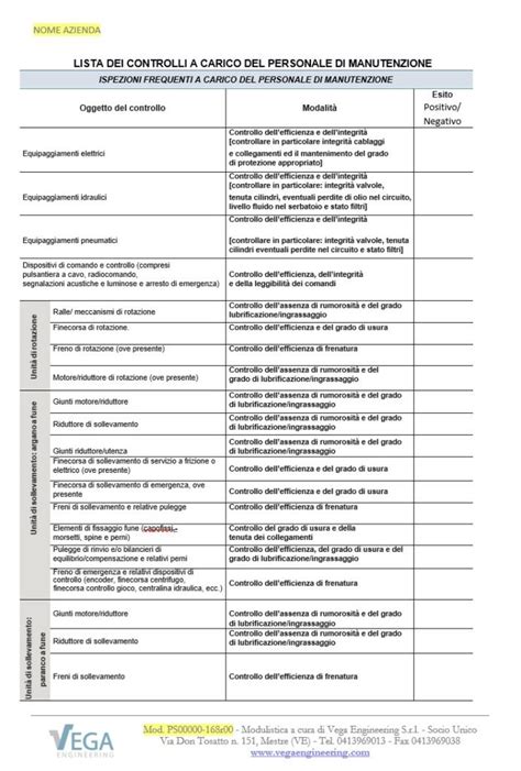 Modulistica Rspp E Aspp Gratuita Vega Engineering