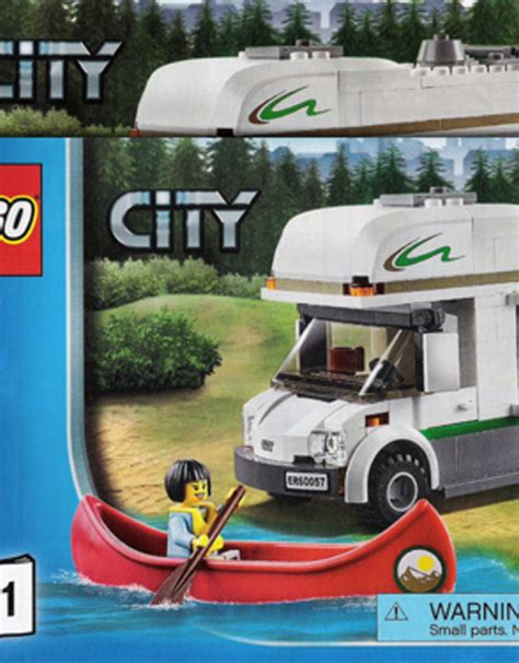 Lego 60057 Camper Van City Crossdock