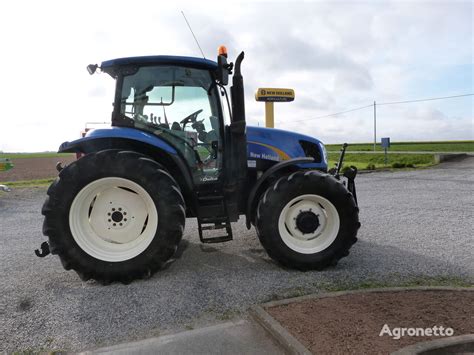 Trattore Gommato NEW HOLLAND T6010 DELTA CAB In Vendita Belgio Daussois