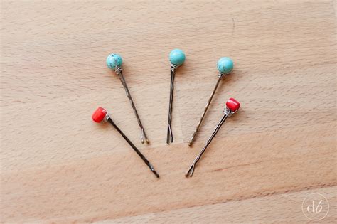 DIY Beaded Bobby Pins Oh My Creative