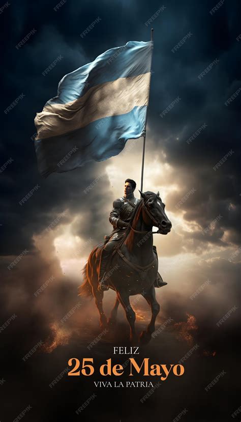 Premium Psd Feliz 25 De Mayo Viva La Patria Dia De La Revolucion Argentina