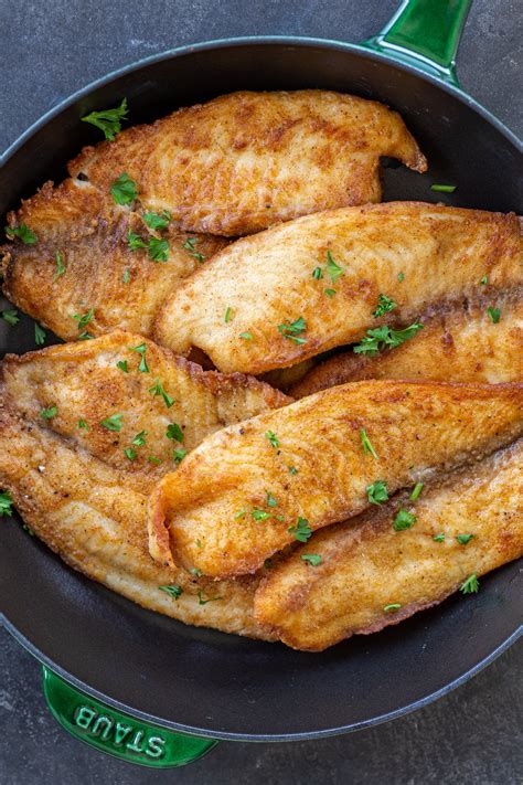 Pan Fried Tilapia Recipe Momsdish