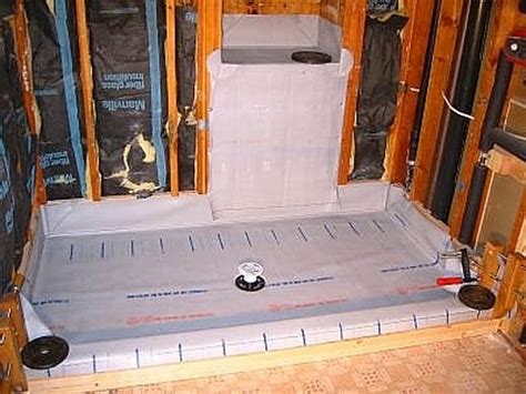 How To Build Shower Pan On Slab Floor Hunker