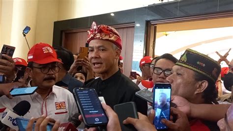 Ganjar Pranowo Ada Partai Baru Yang Akan Mendeklarasikan Dukungan