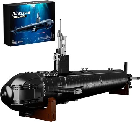 744 Nuclear Submarine Building Sets Compatible With Lego Military Submarine Toys