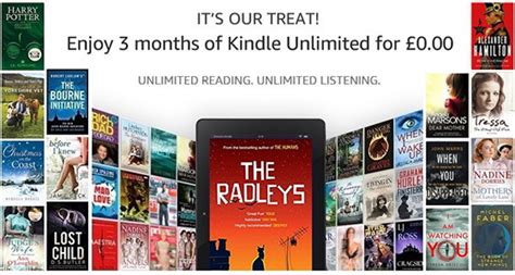 Extended Kindle Unlimited Free Trial Offers: 2 Months (US), 3 Months ...