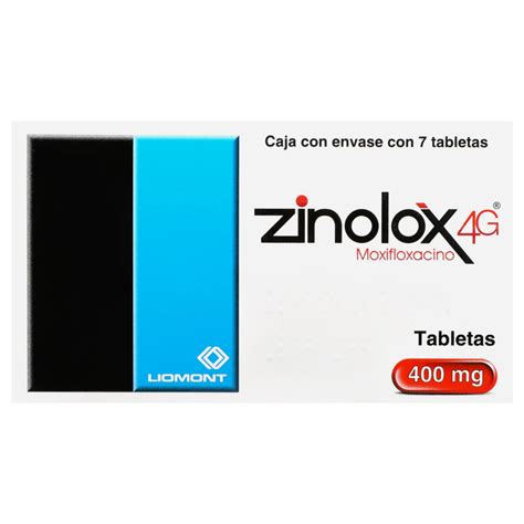 Zinolox G Mg Tabletas Farmacia Soriana