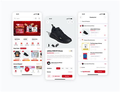 Shopee App - Redesign by Amar Shiddiq on Dribbble