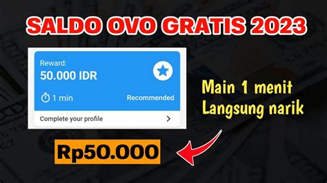 Real Cara Mendapatkan Saldo Ovo Gratis Youtube