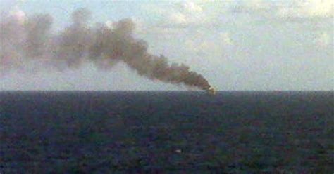 Gulf Oil Rig Explodes Burning Off La Coast Cbs News