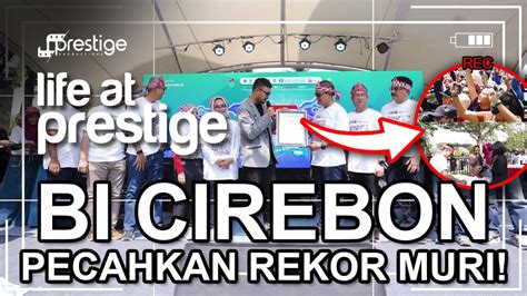 PEKAN QRIS NASIONAL 2023 BI CIREBON PECAHKAN REKOR LIFE AT PRESTIGE