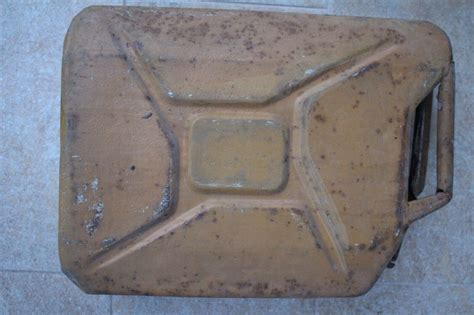 WW2 German Jerrycan Kraftstoff Fuel Container 20L Wehrmacht 1944 Late