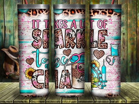 It takes a lot of sparkle to be a cna tumbler png nurse png nurse life