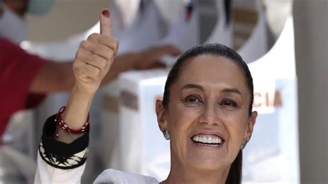 Claudia Sheinbaum Elected As Mexicos First Woman President