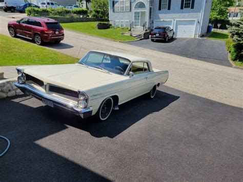 1963 Pontiac Catalina Coupe White Rwd Manual For Sale