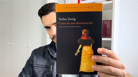 Carta de una desconocida Stefan Zweig RESEÑA YouTube