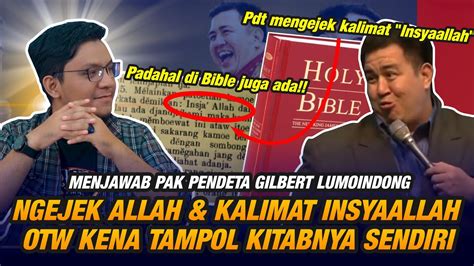 Pendeta Kena Tampol Kitabnya Sendiri Setelah Ngejek Allah Dengan