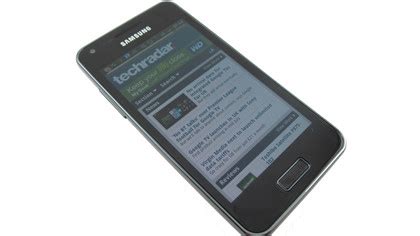 Hands On And Official Gallery Samsung Galaxy S Advance Review Techradar