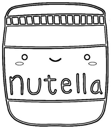 Introduzir 32 Imagem Desenhos Para Colorir Nutella Br Thptnganamst