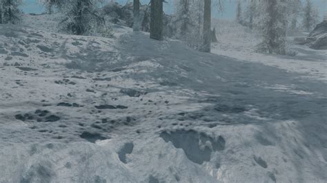 Vivid Landscapes Complex Parallax Occlusion Snow At Skyrim Special