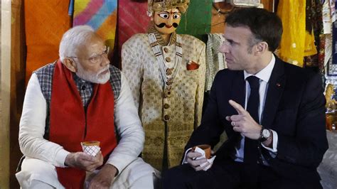 Modi and Macron chat over cup of tea ahead of India’s Republic Day — RT ...