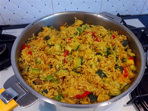 Riz Pilaf Au Curry Et Aux Courgettes Artofit