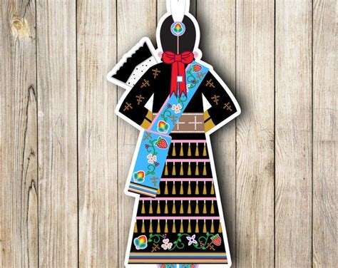 Jingle Dress Dancer Sticker Etsy