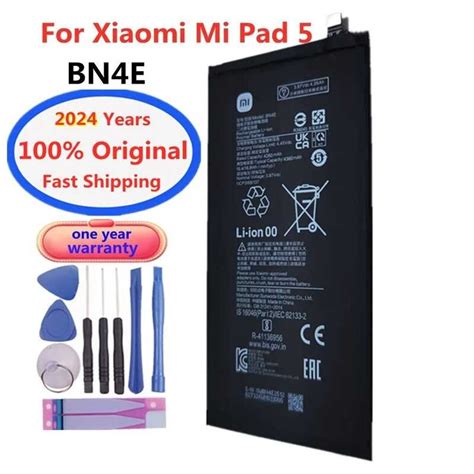 2024 Years Xiao Original Bn4e For Xiaomi Mi Pad 5 Pad5 Tablet