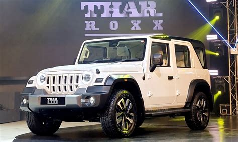 Mahindra Thar Roxx In Pictures Exterior Interior Features