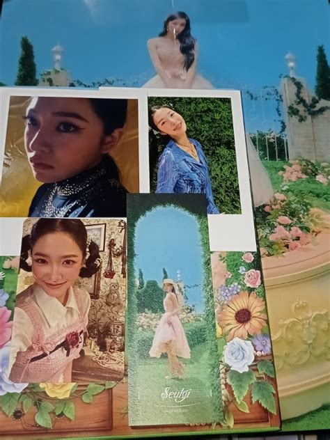 Unsealed Red Velvet Feel My Rhythm FMR Album W Yeri Photocard PC