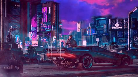 4K Moving Cyberpunk 2077 Wallpaper