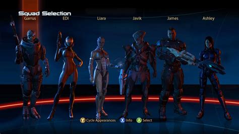 Mass Effect 3 Best Squad For Each Mission Rpg Site